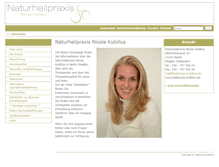 Tablet Screenshot of heilpraxis-kubillus.de